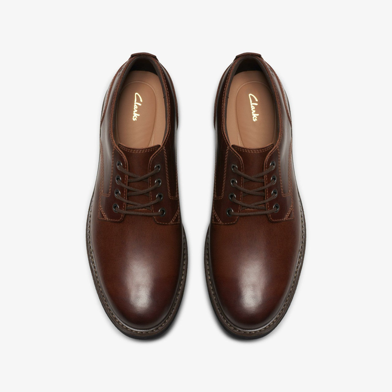 Batcombe Tie Dark Tan Leather