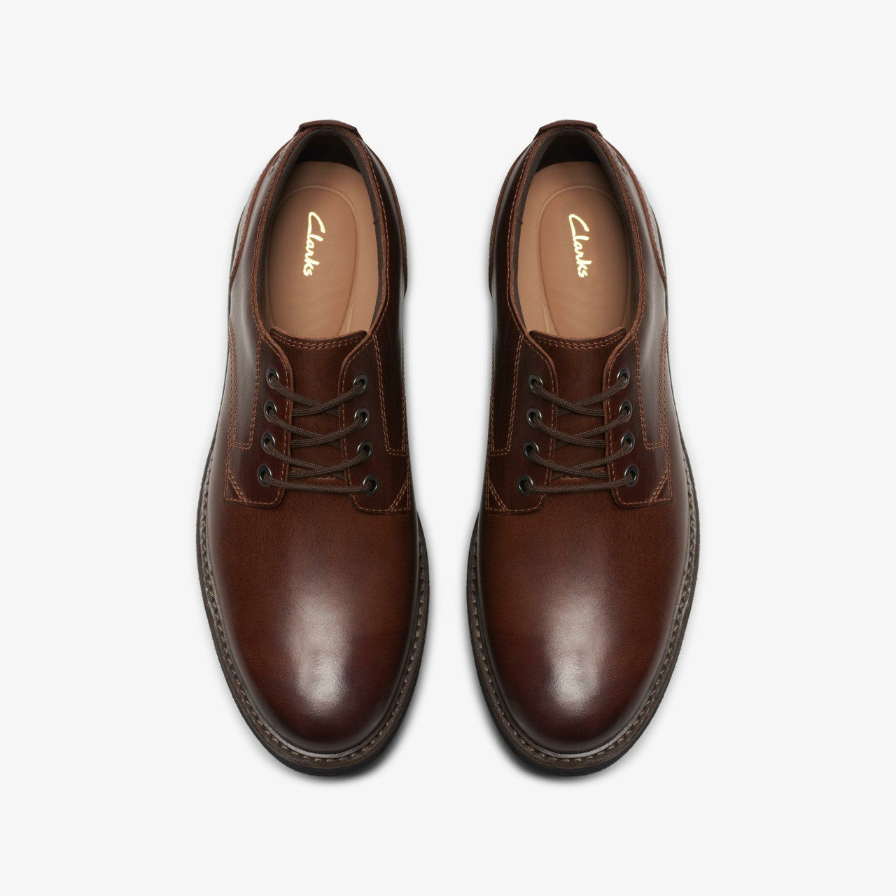 Batcombe Tie Dark Tan Leather