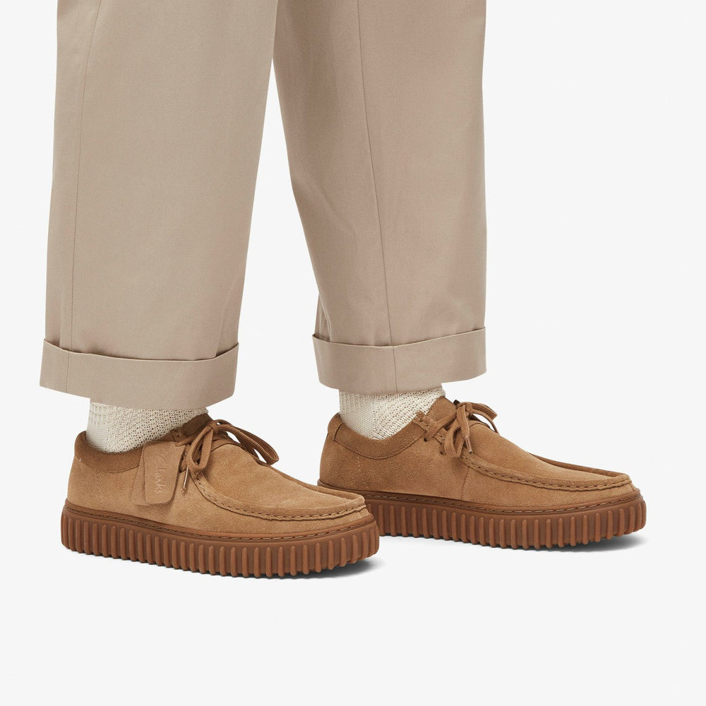 Torhill Lo Dark Sand Suede