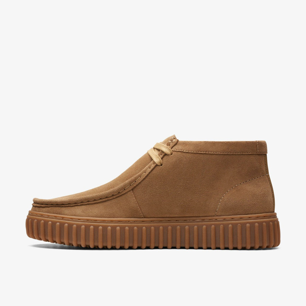 Torhill Hi Dark Sand Suede