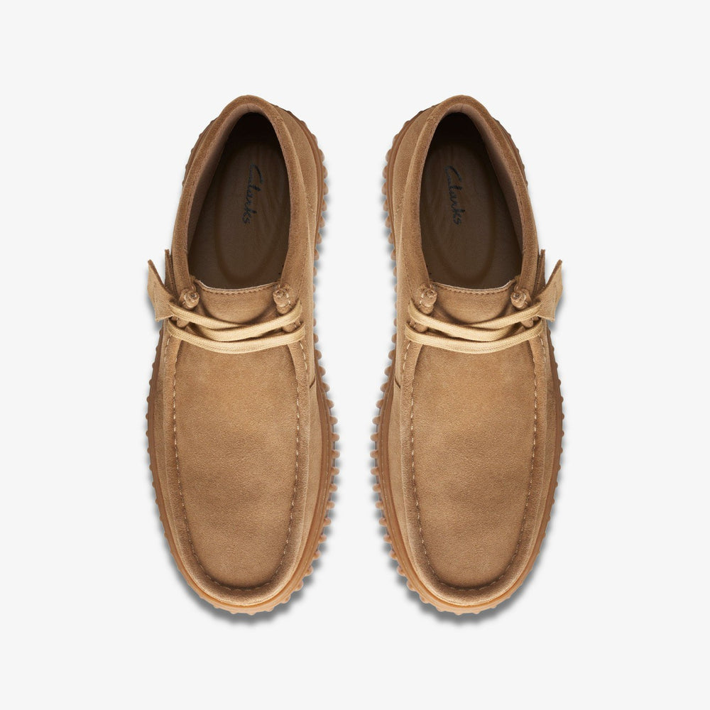 Torhill Hi Dark Sand Suede