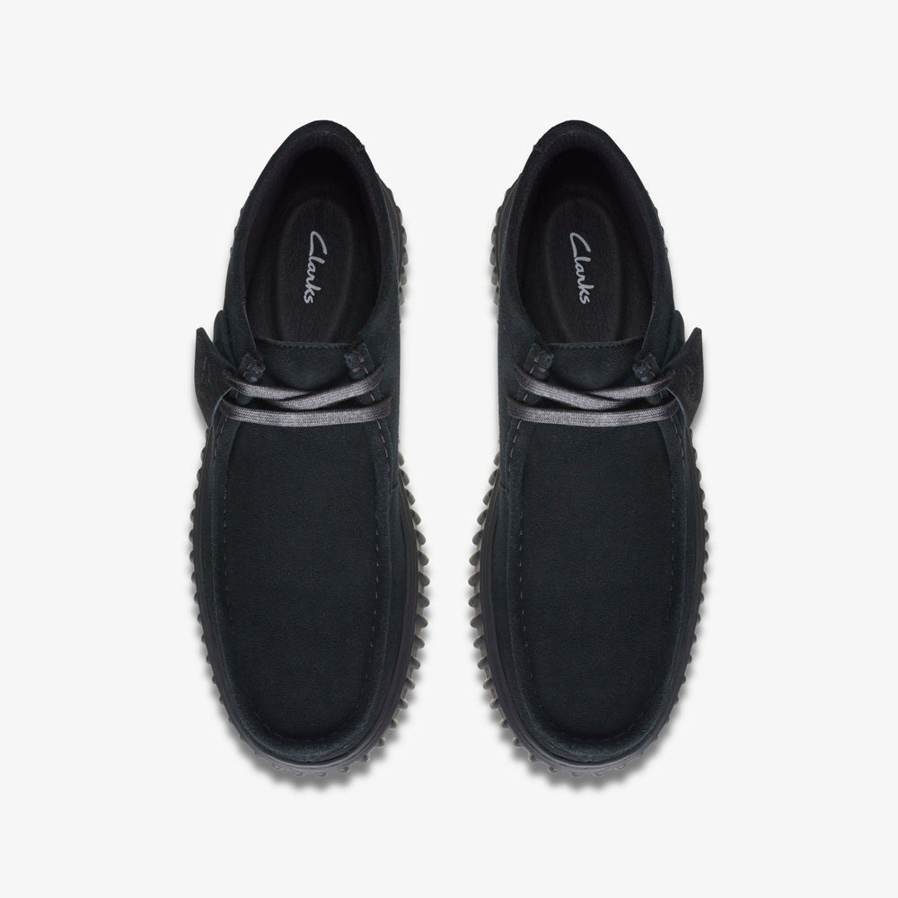 Torhill Hi Black Suede