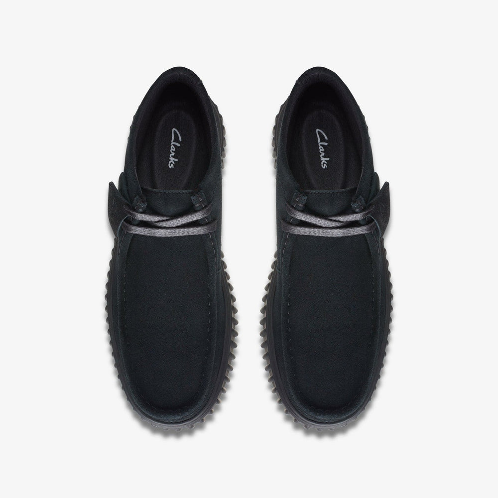 Torhill Hi Black Suede
