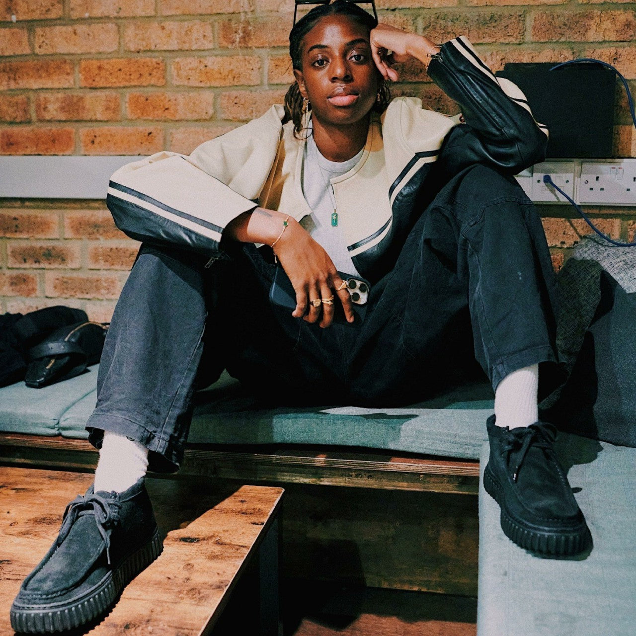 Torhill Hi Black Suede