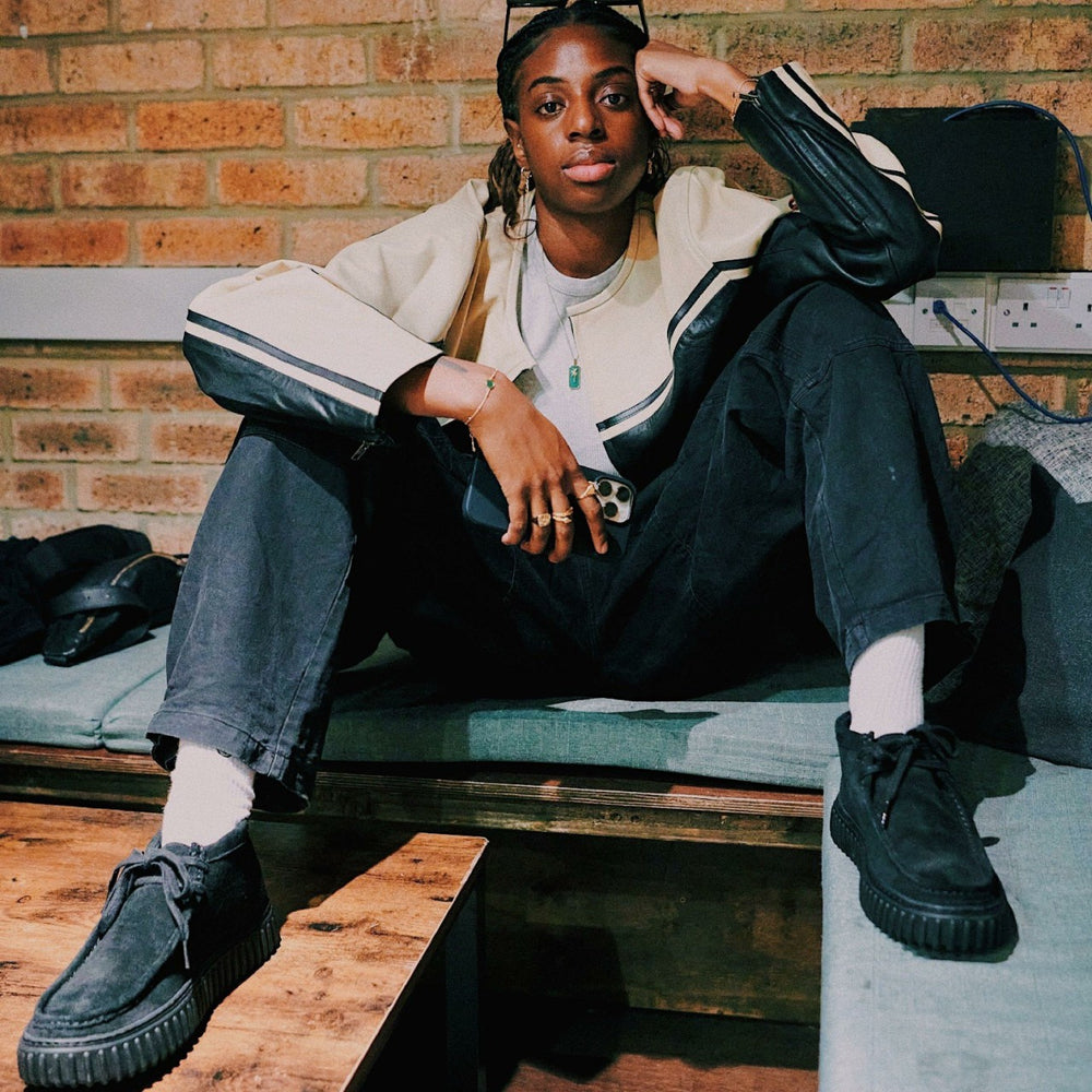 Torhill Hi Black Suede