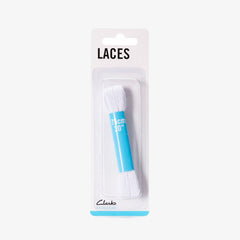 75cm Flat Lace White
