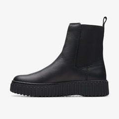 Torhill Maple Ankle Boot Black Leather