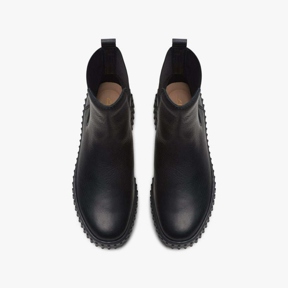 Torhill Maple Ankle Boot Black Leather