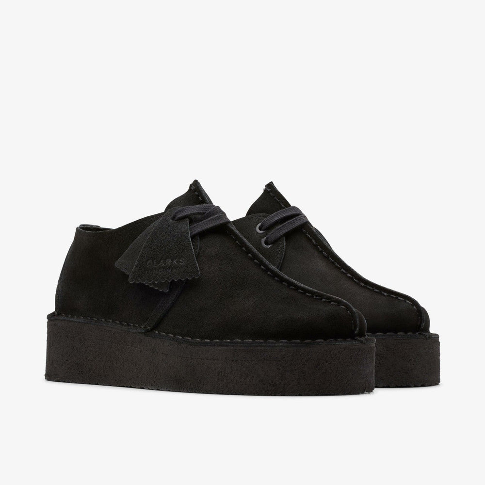 Trek Wedge Black Suede