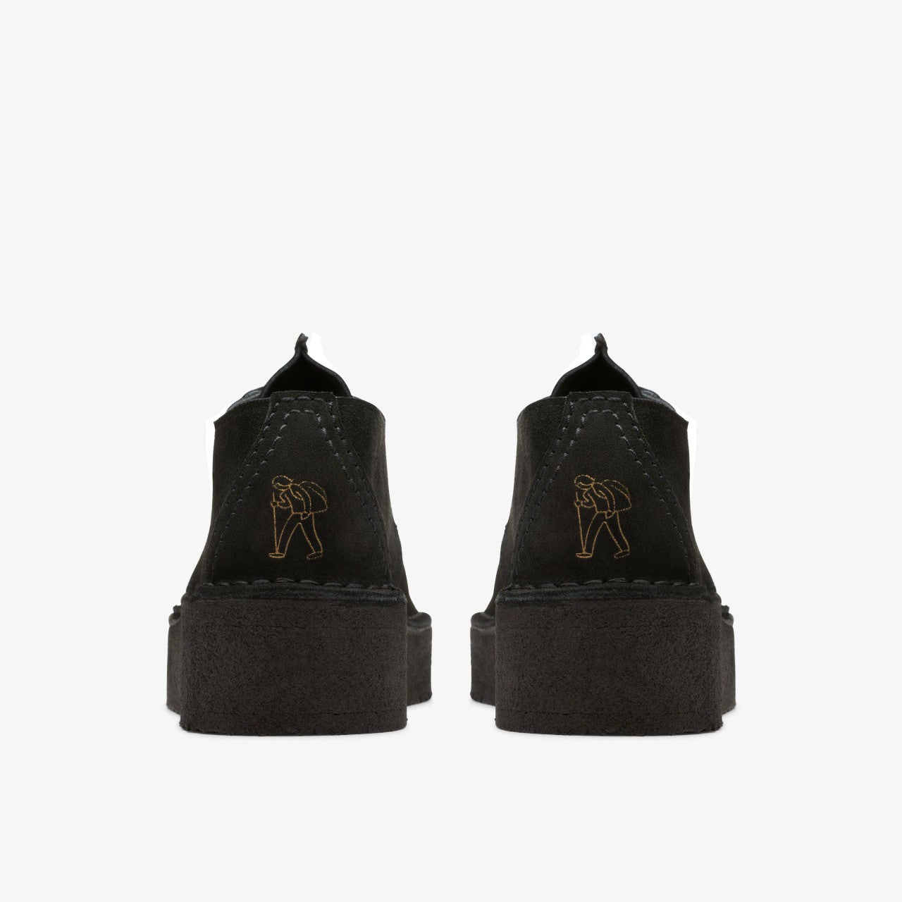 Trek Wedge Black Suede