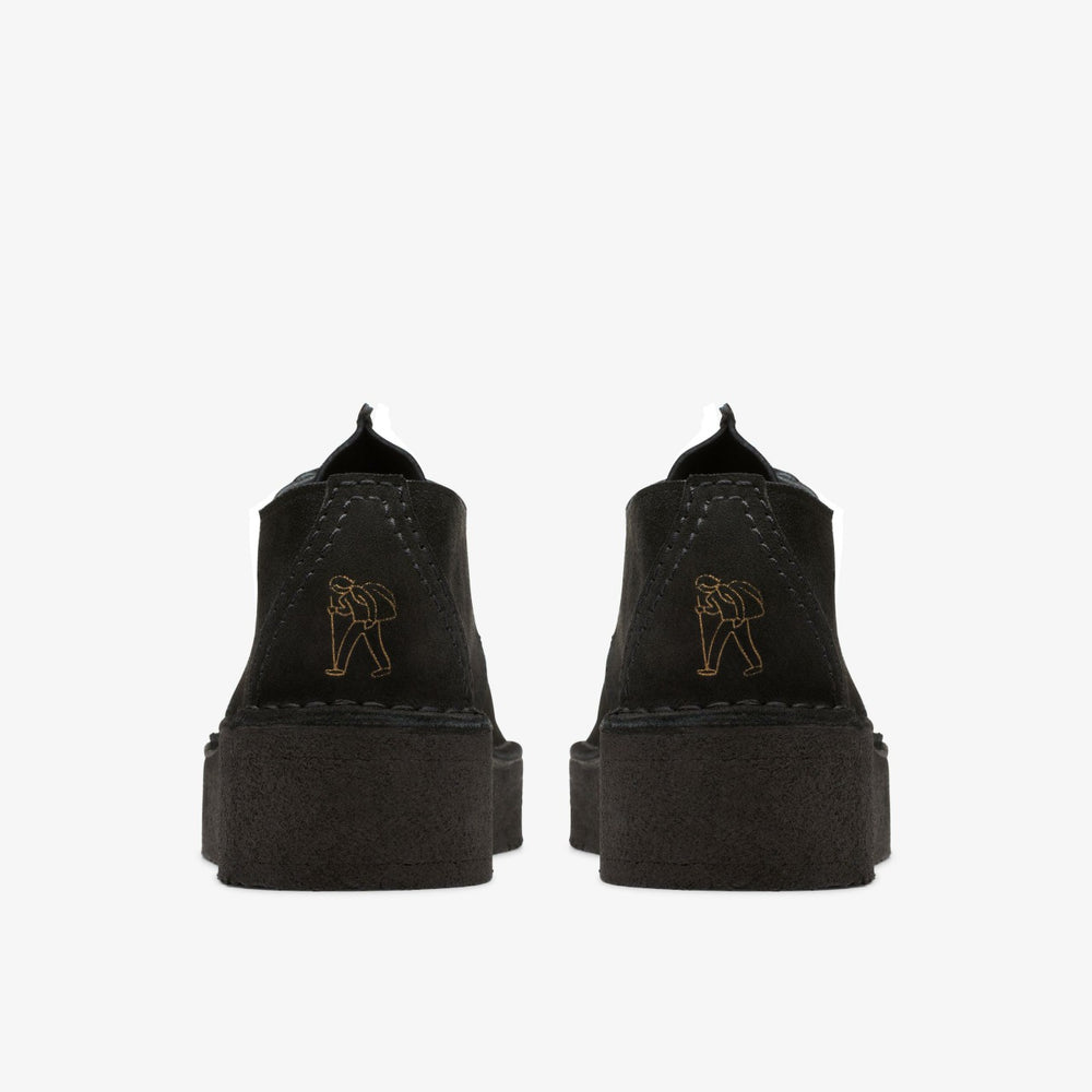 Trek Wedge Black Suede