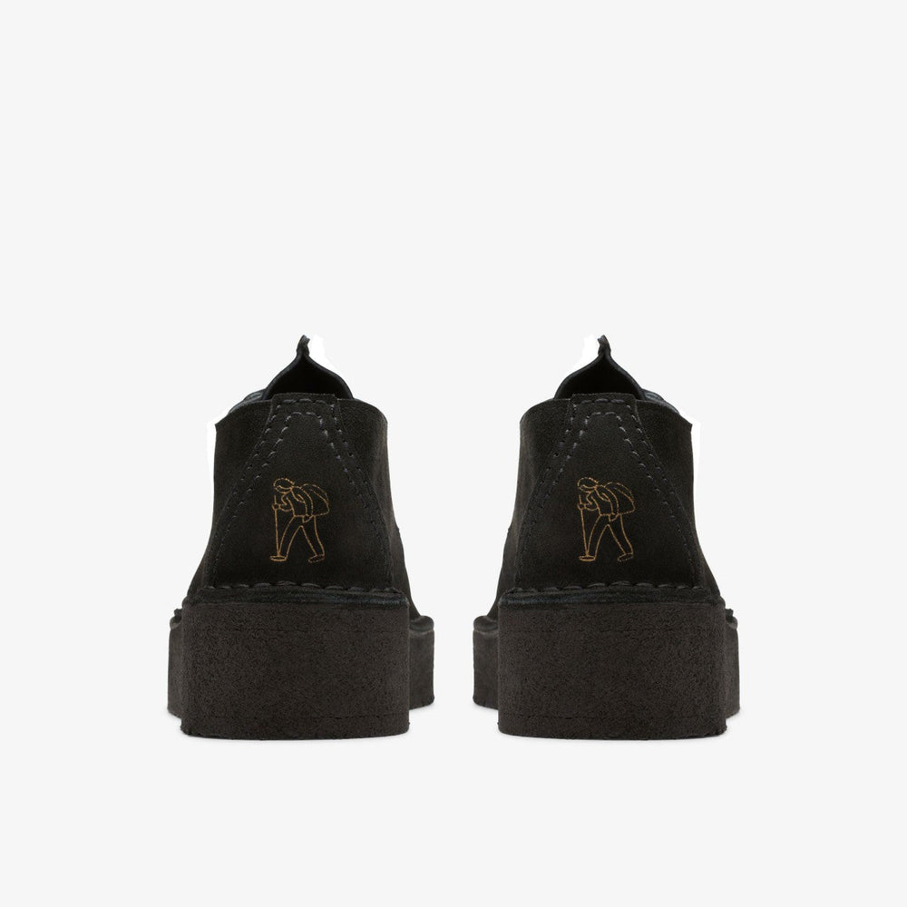 Trek Wedge Black Suede