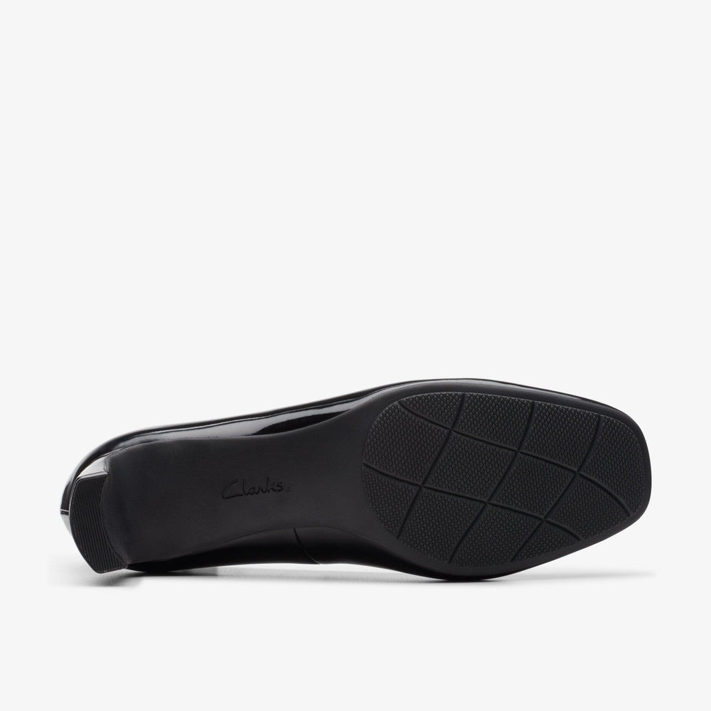 Kyndall Iris Black Patent
