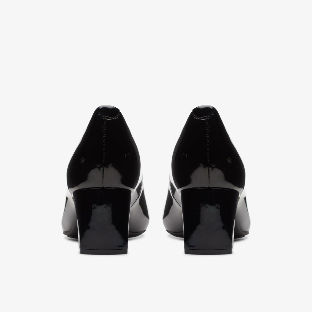 Kyndall Iris Black Patent