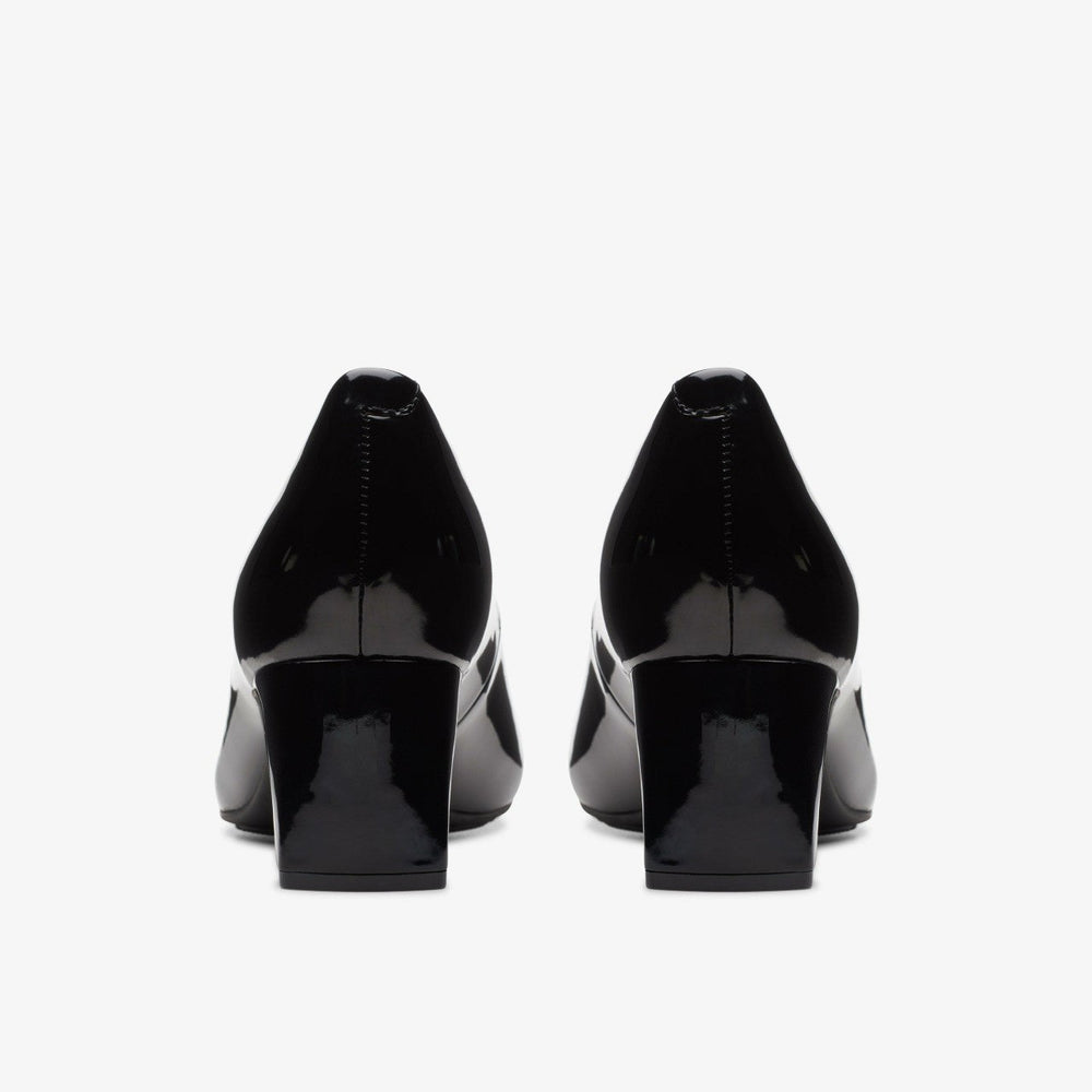 Kyndall Iris Black Patent