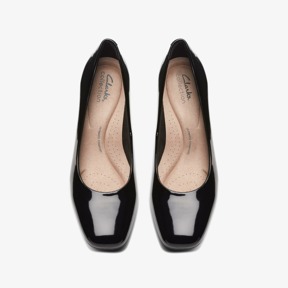 Kyndall Iris Black Patent