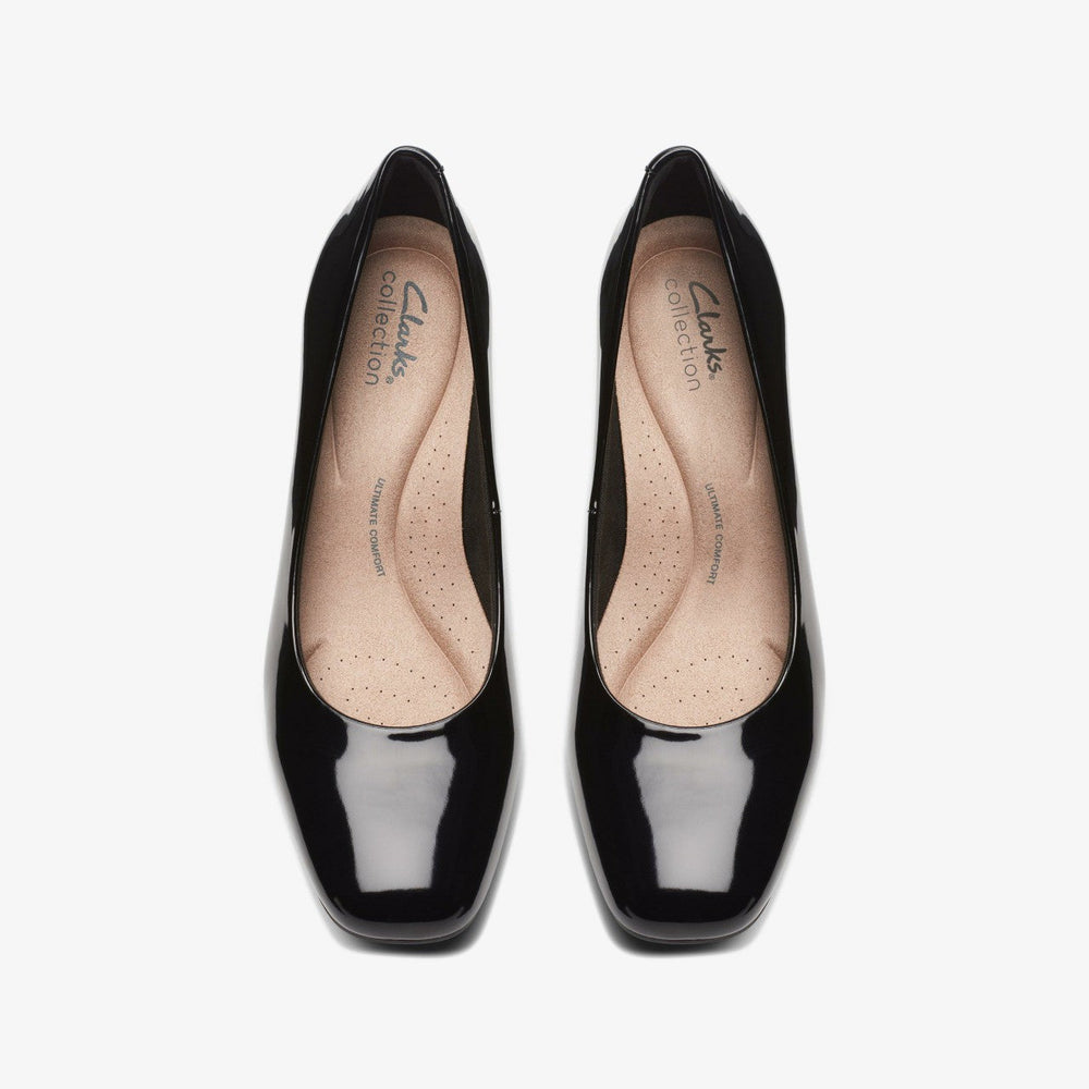 Kyndall Iris Black Patent