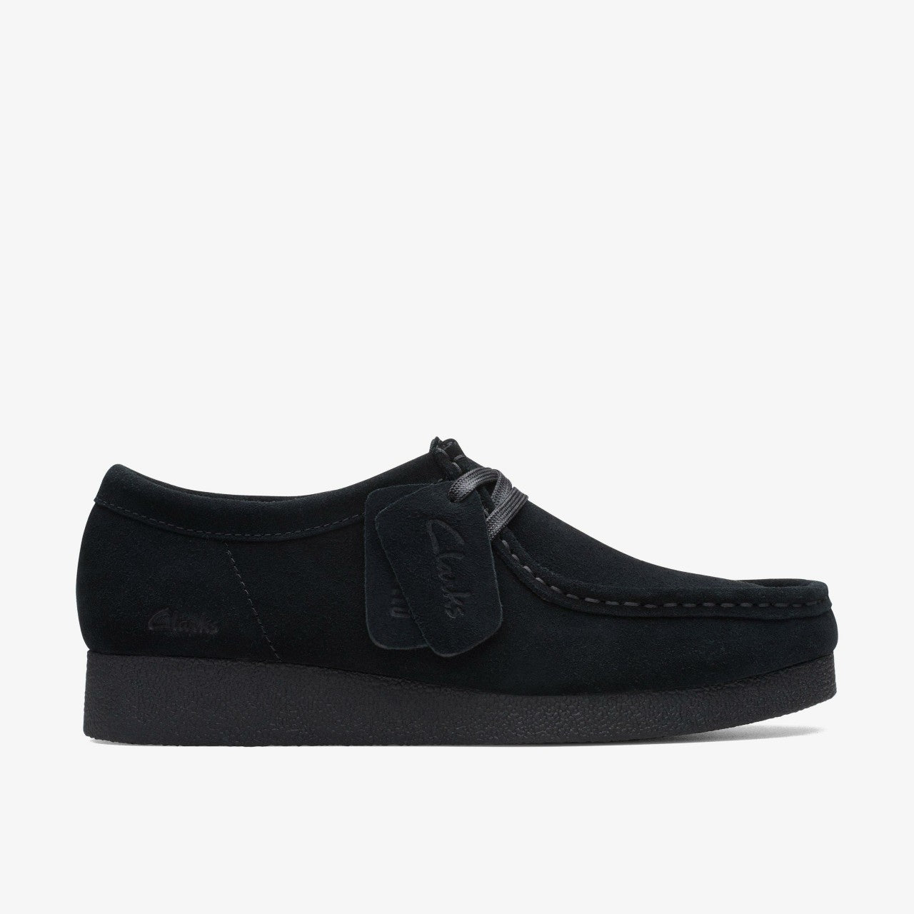 Wallabee EVO Shoe Black Suede
