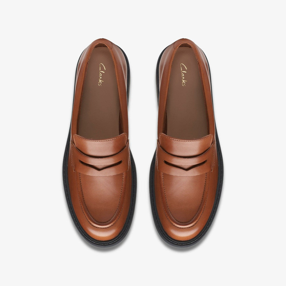 Orinoco 2 Penny Loafer Dark Tan Leather
