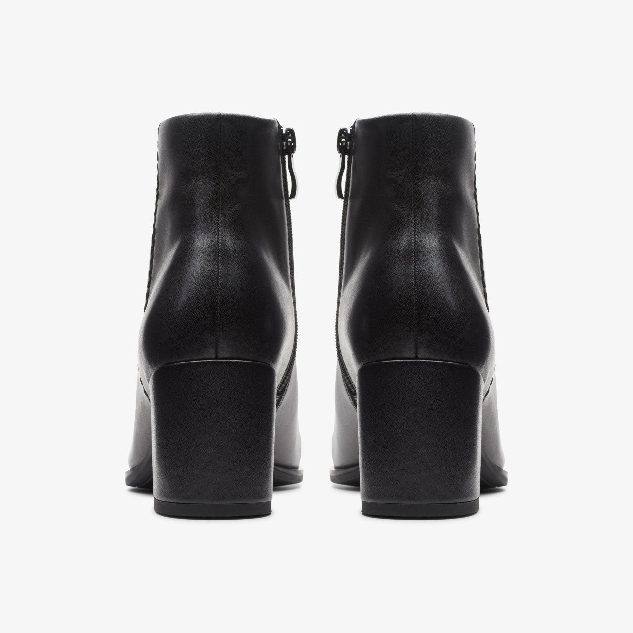 Freva 55 Zip Ankle Boot Black Leather