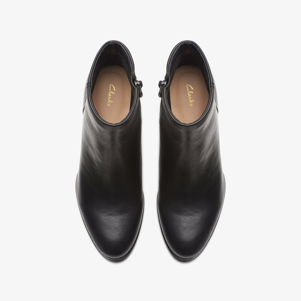 Freva 55 Zip Ankle Boot Black Leather