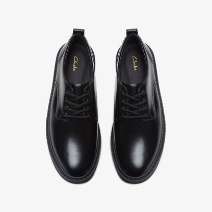 Orianna W Derby Black Leather