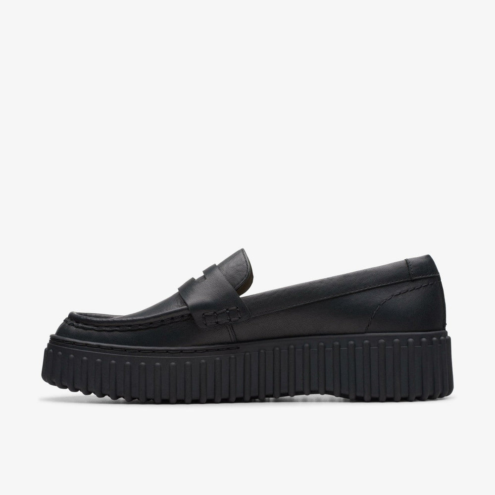 Torhill Penny Loafer Black Leather