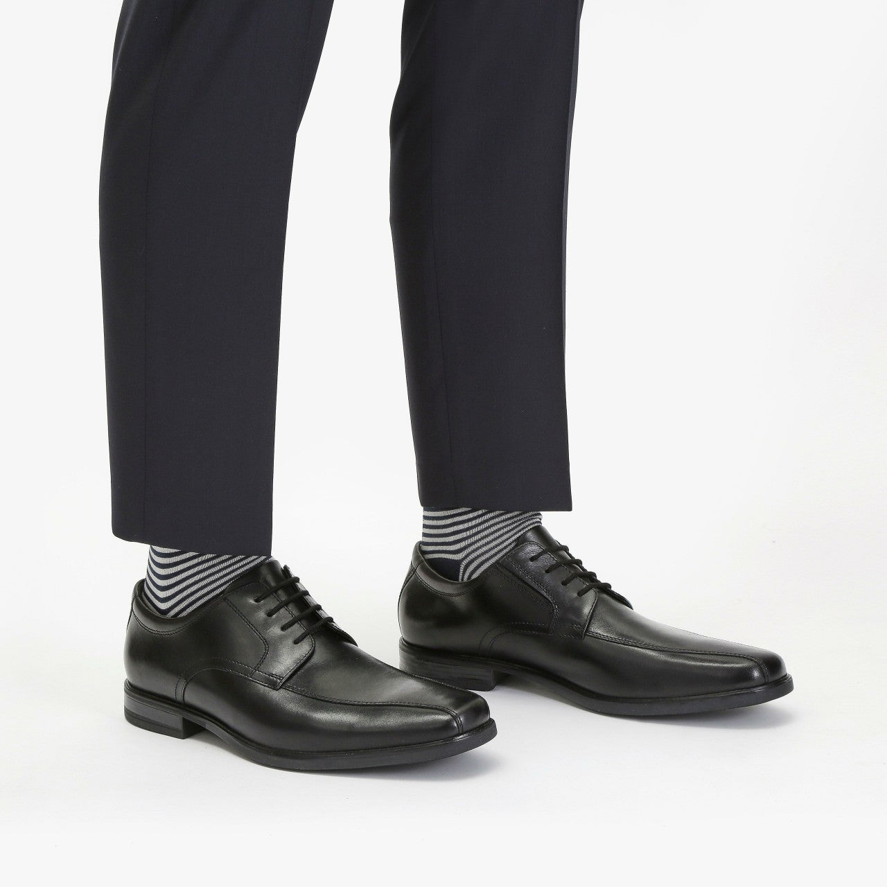 Howard Over Black Leather