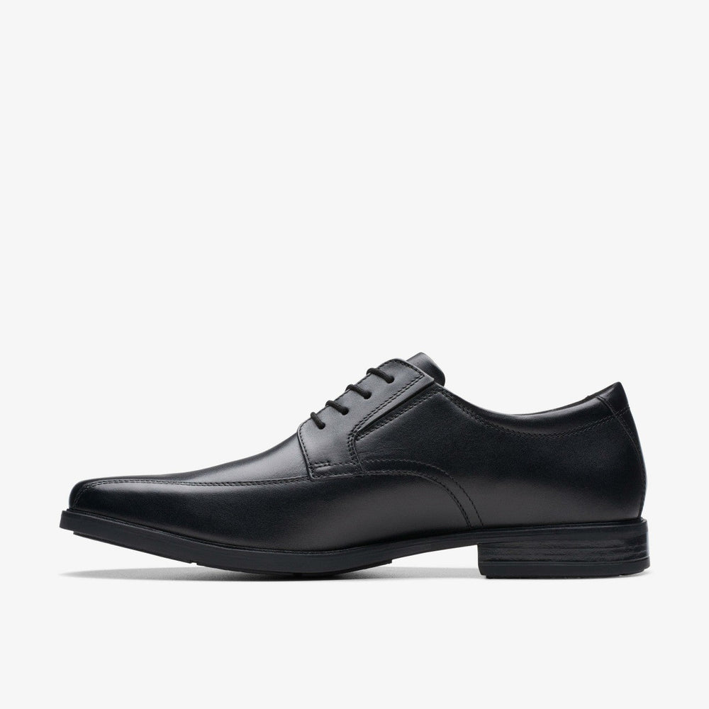 Howard Over Black Leather