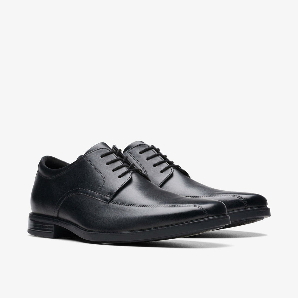 Howard Over Black Leather
