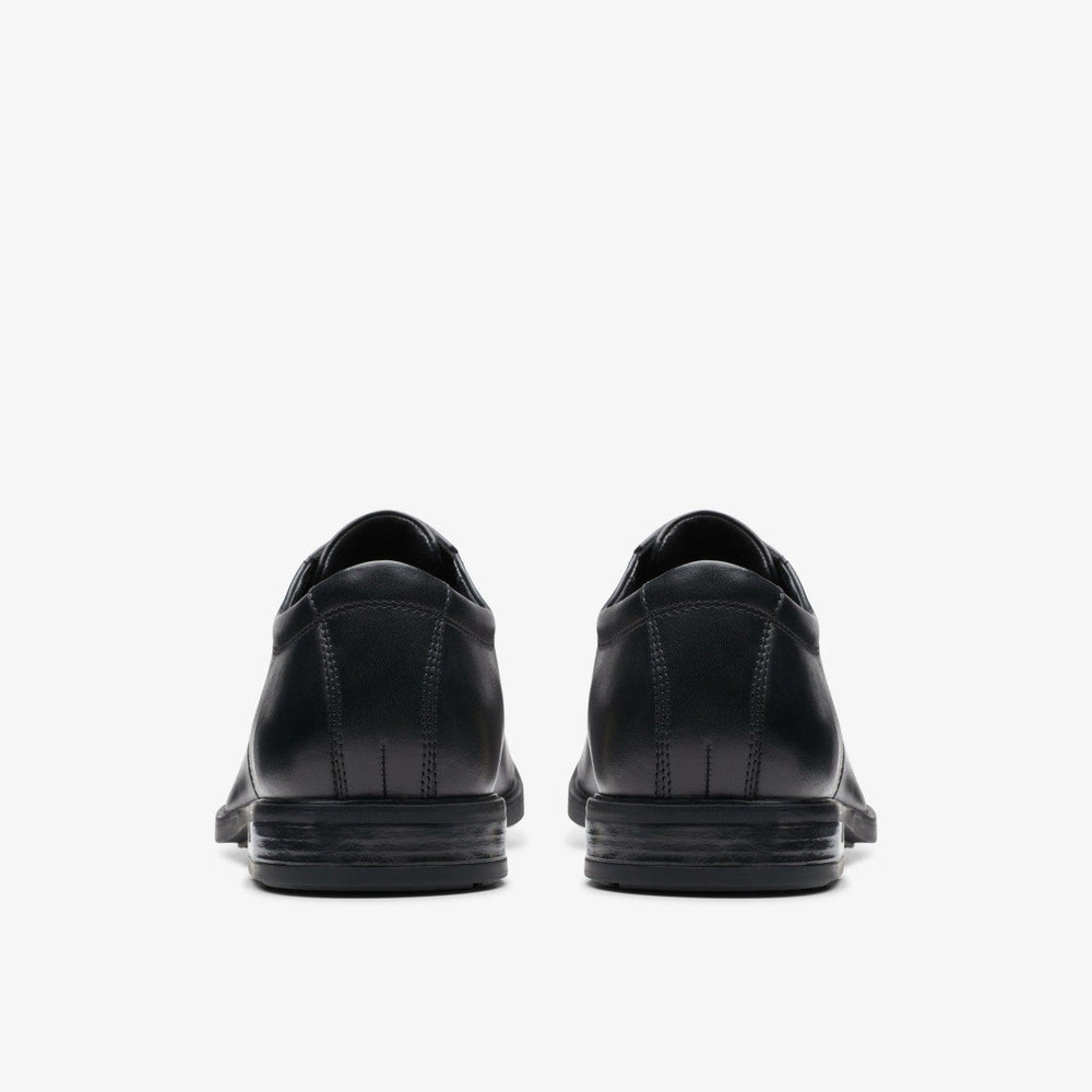 Howard Over Black Leather