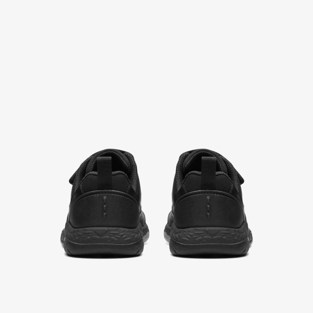 Steggy Stride Kid Black Leather