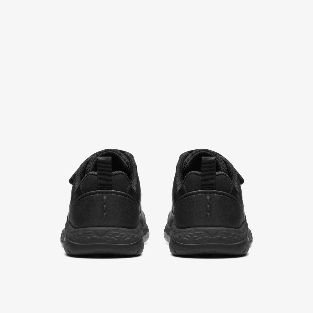 Steggy Stride Kid Black Leather