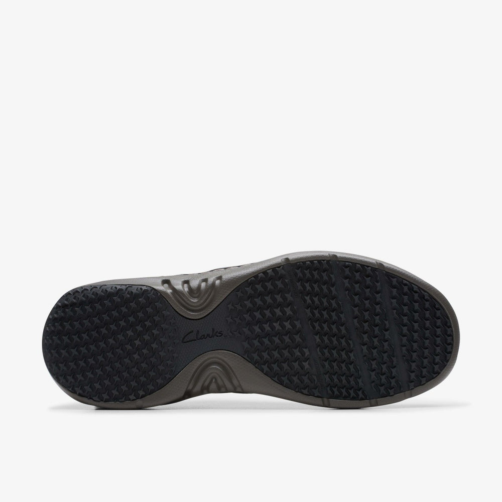 Clarks Pro Lace Dark Brown Tumbled