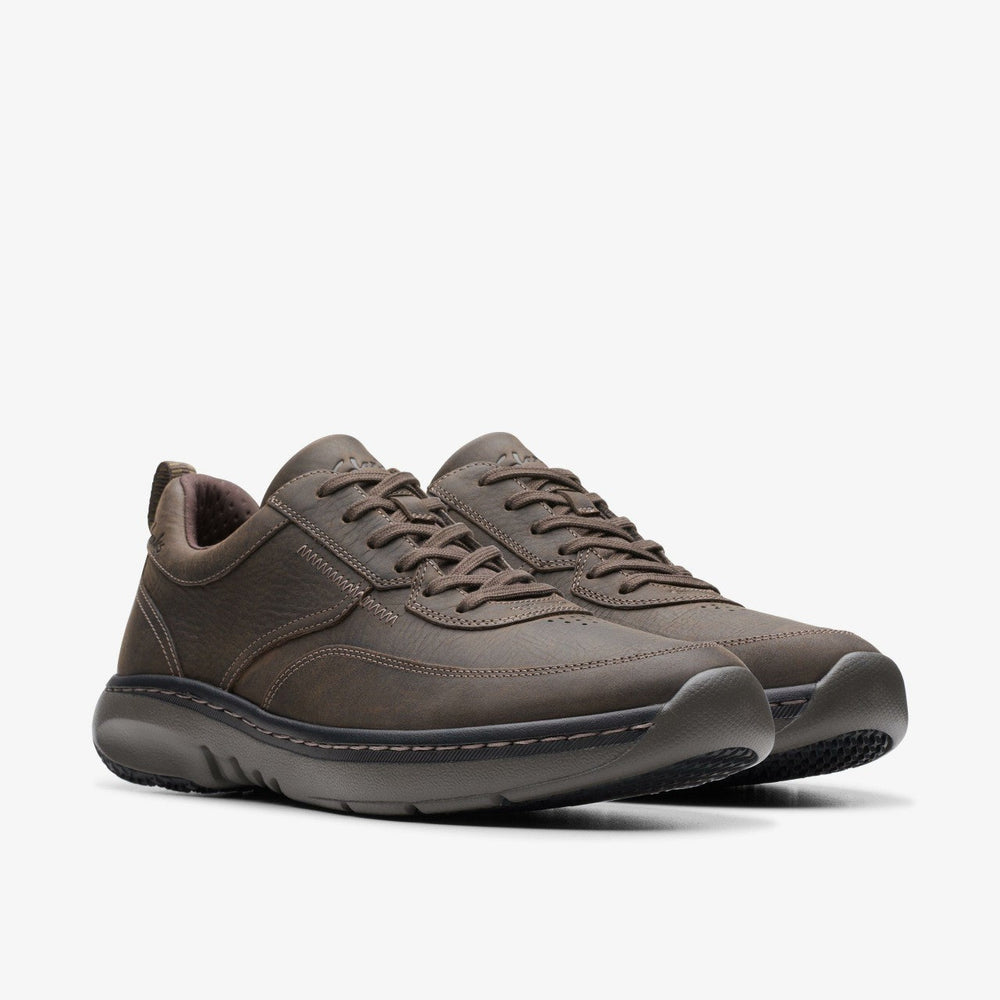 Clarks Pro Lace Dark Brown Tumbled