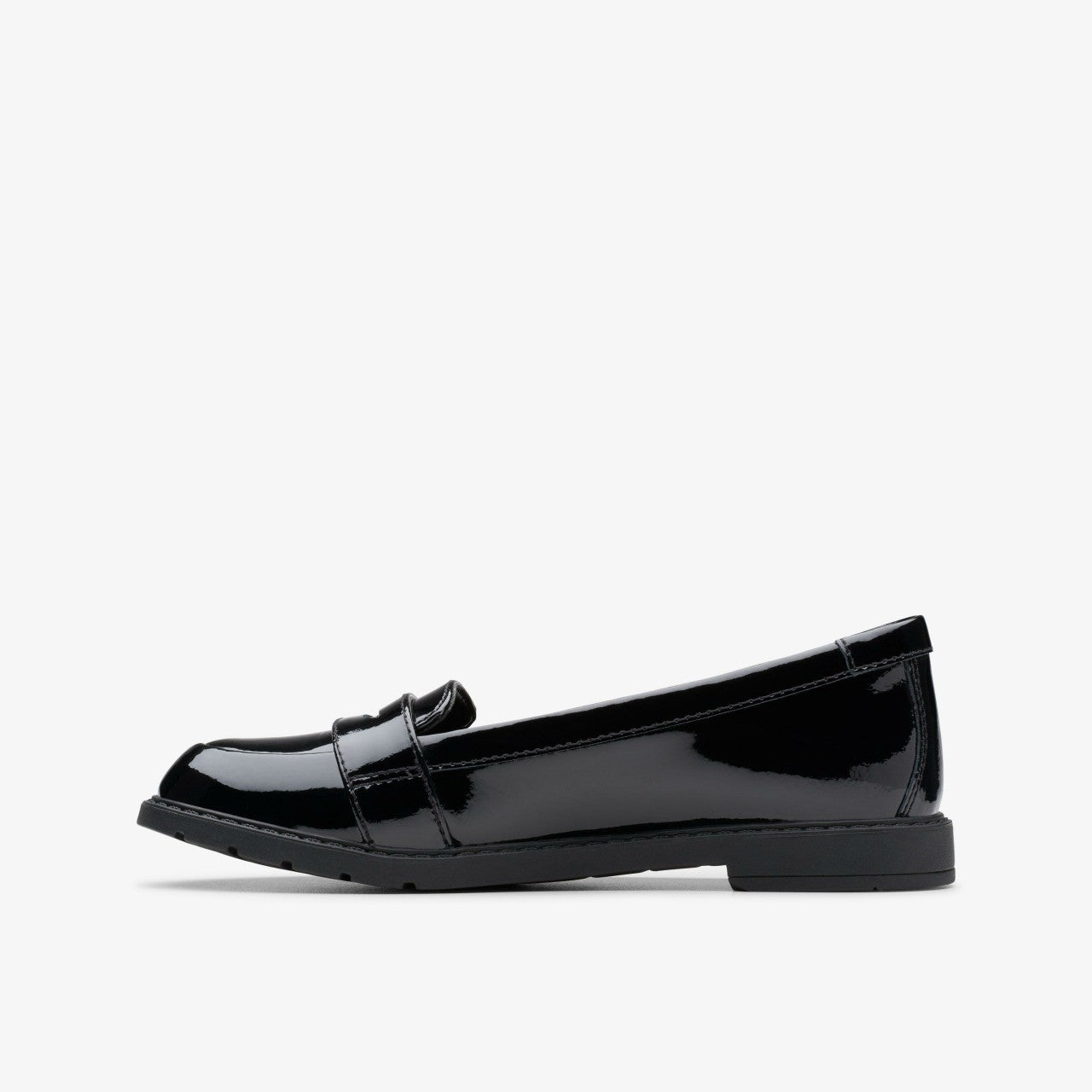 Scala Loafer Kid Black Patent