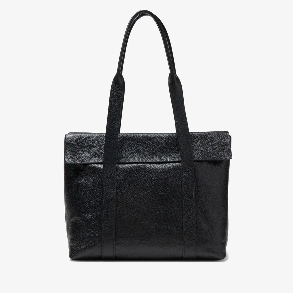 Dress Day Black Leather