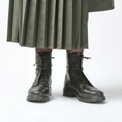 Rixley Lace Black Leather