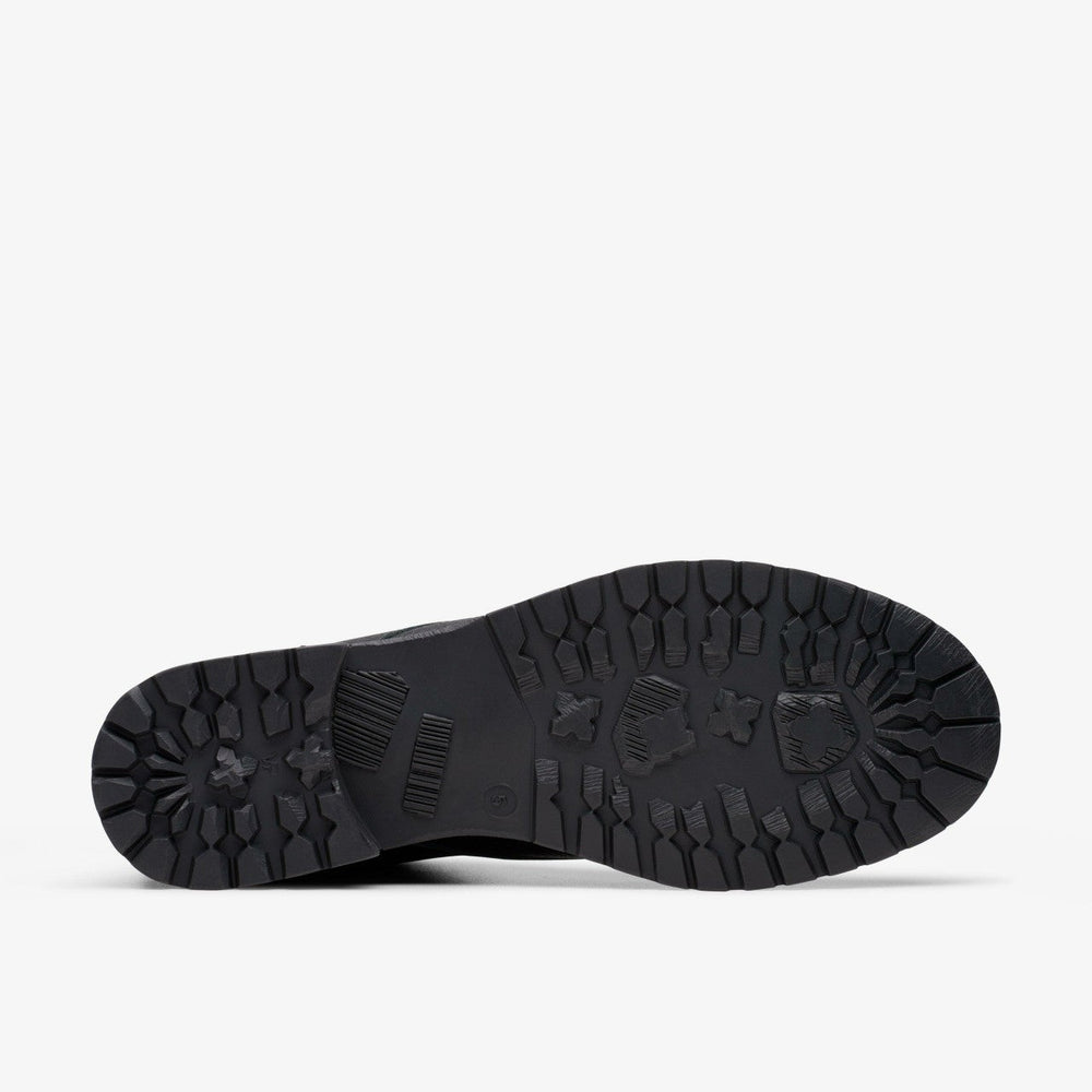 Rixley Lace Black Leather