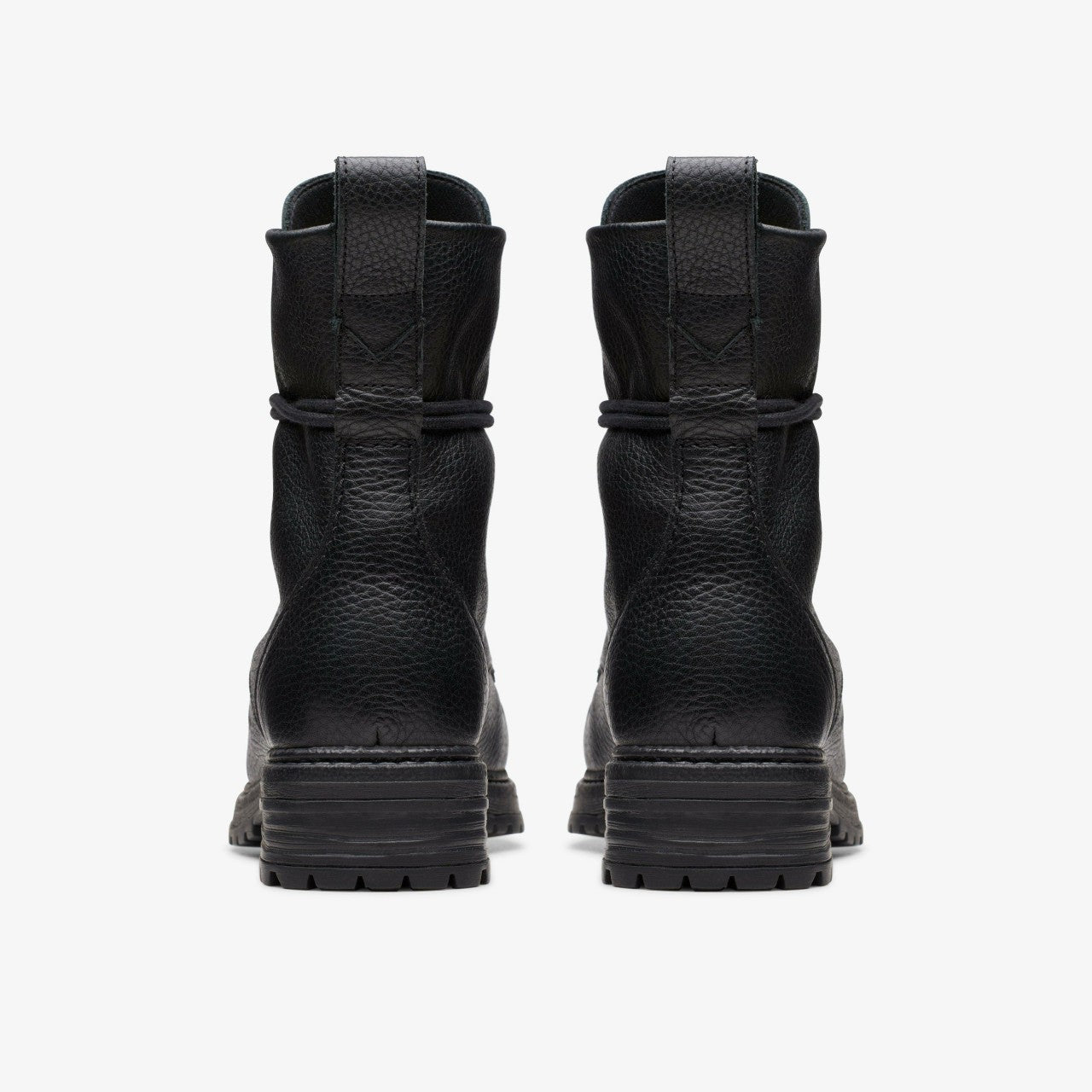 Rixley Lace Black Leather