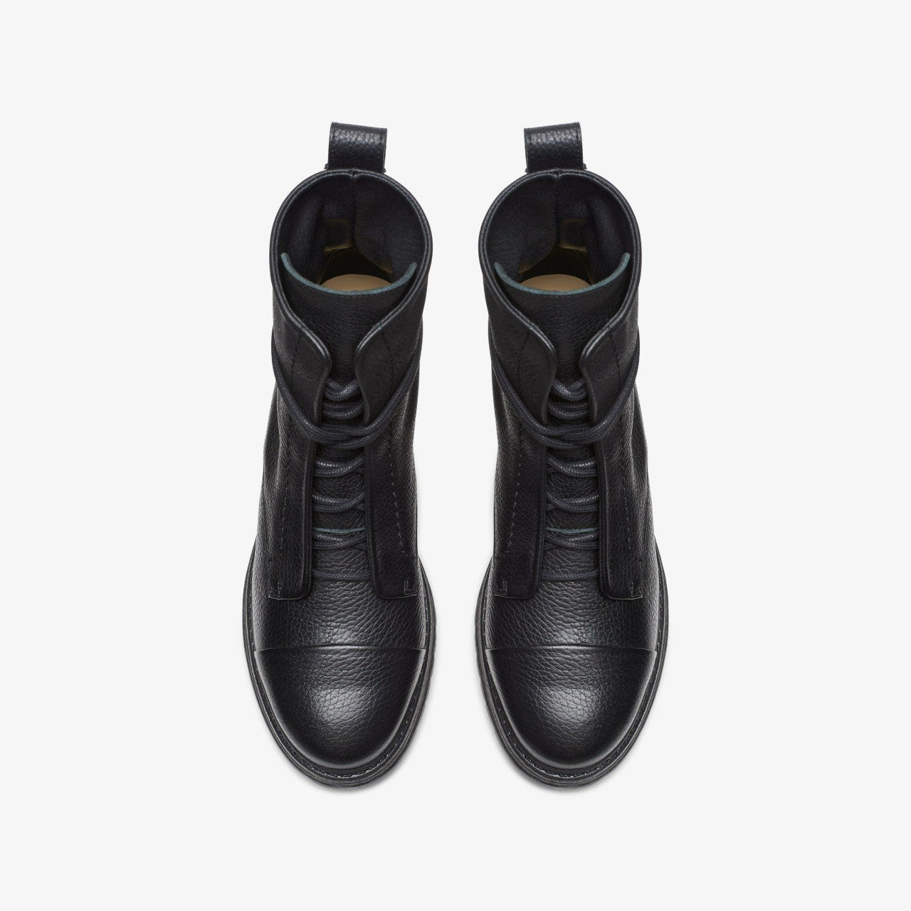 Rixley Lace Black Leather