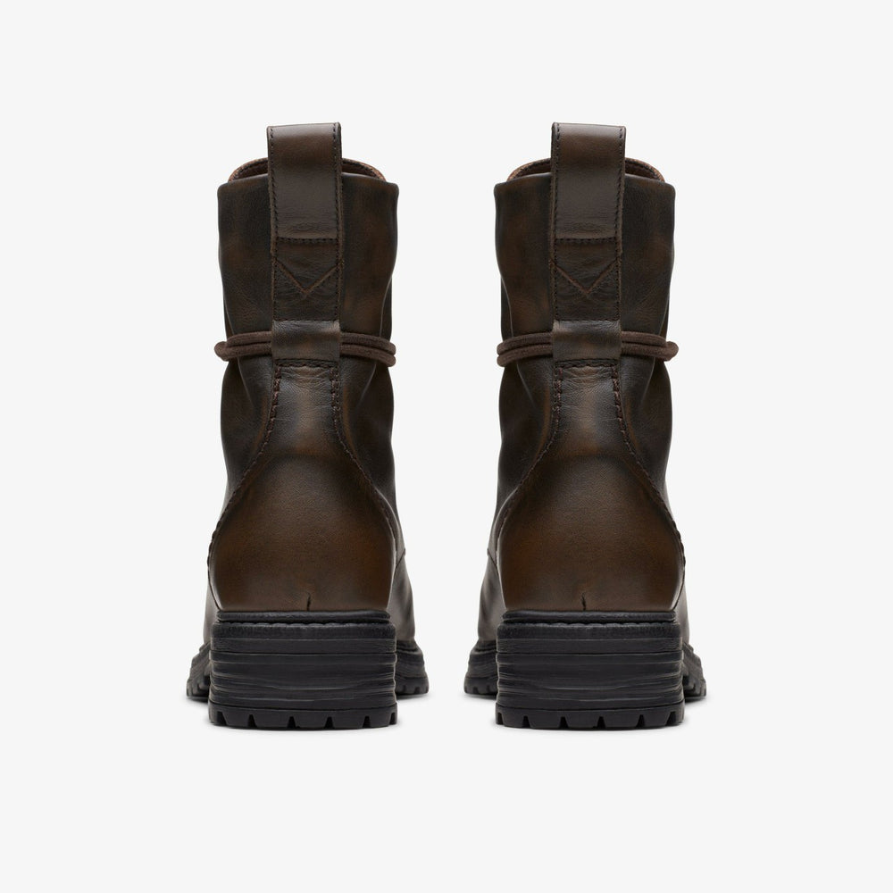 Rixley Lace Dark Brown Leather