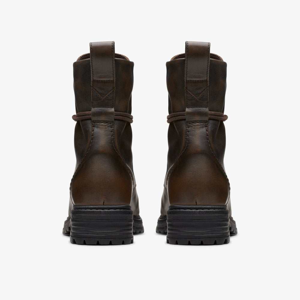 Rixley Lace Dark Brown Leather