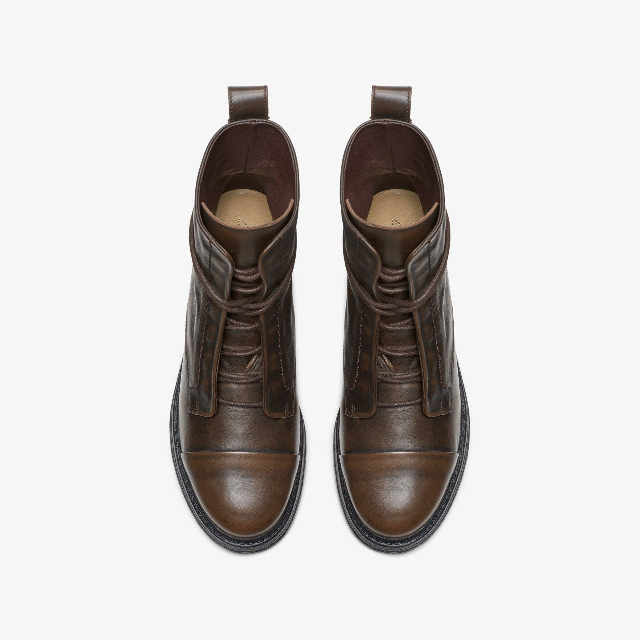 Rixley Lace Dark Brown Leather