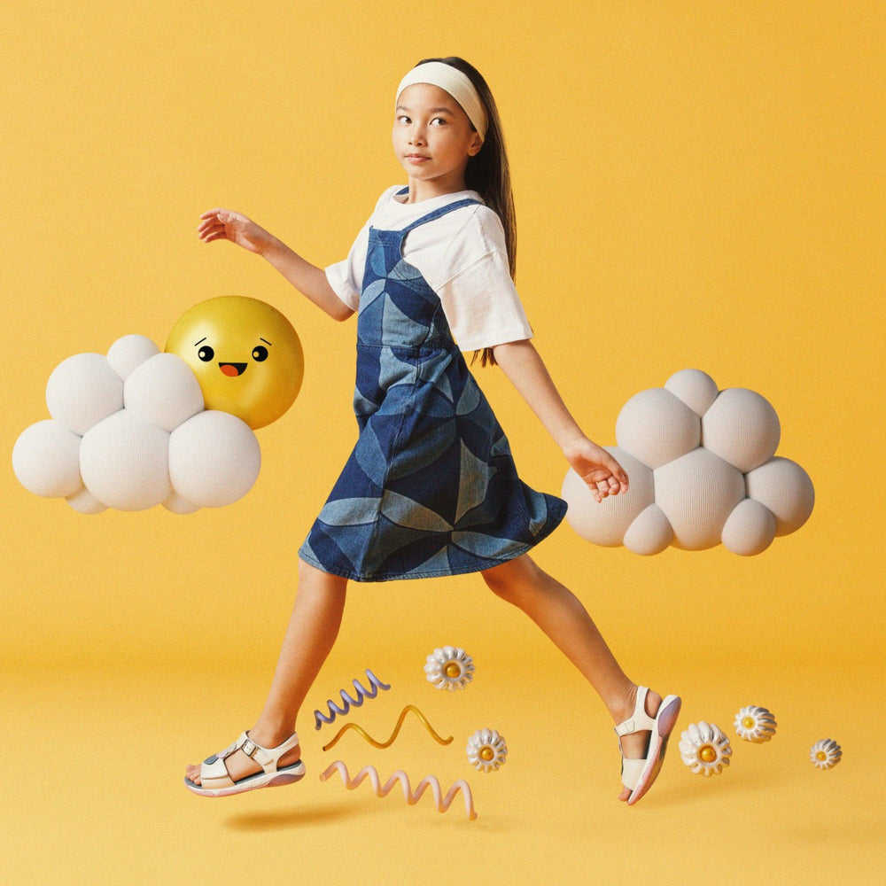 Osian Charm Kid White