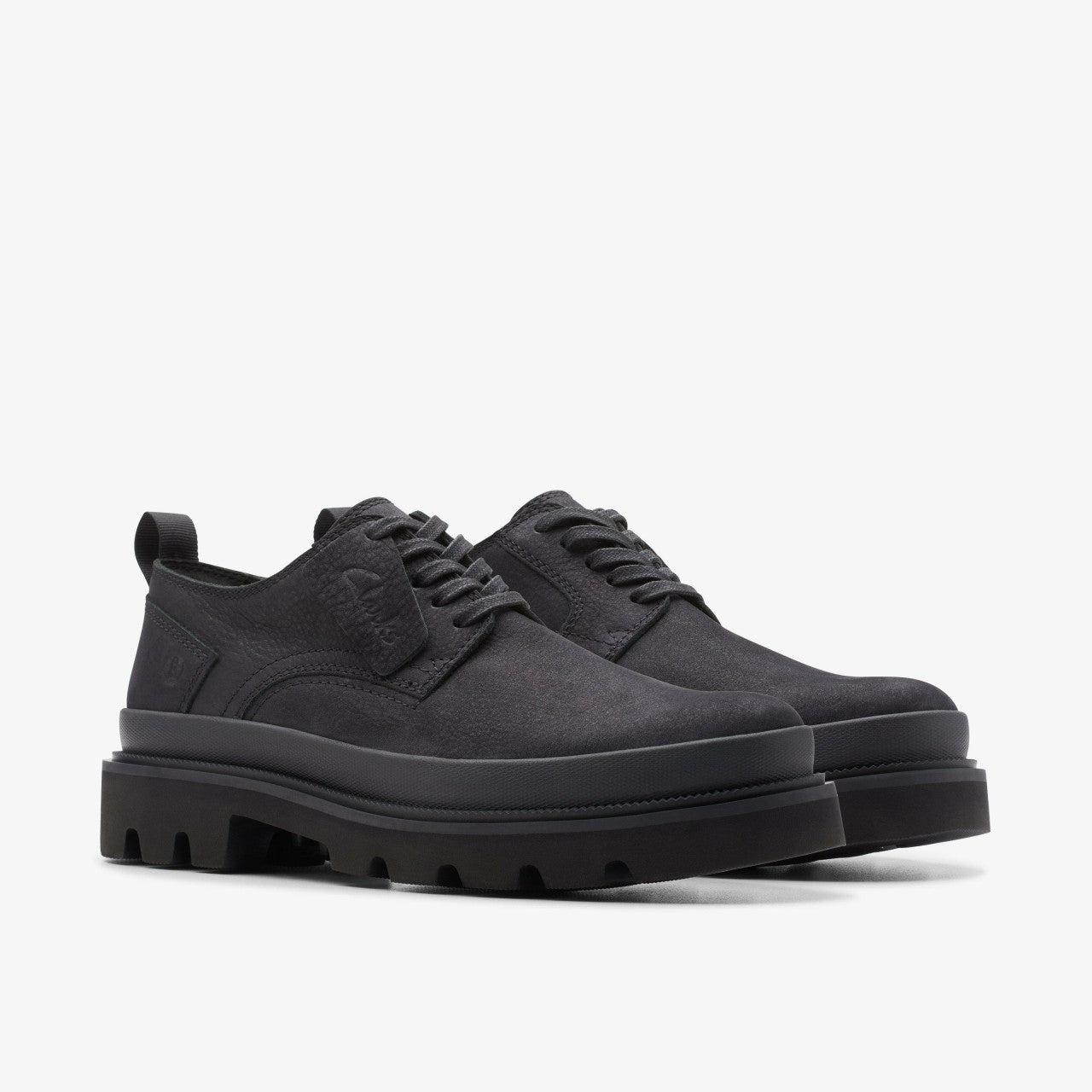 Badell Lace Black Nubuck