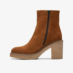 Colden Up Dark Tan Suede