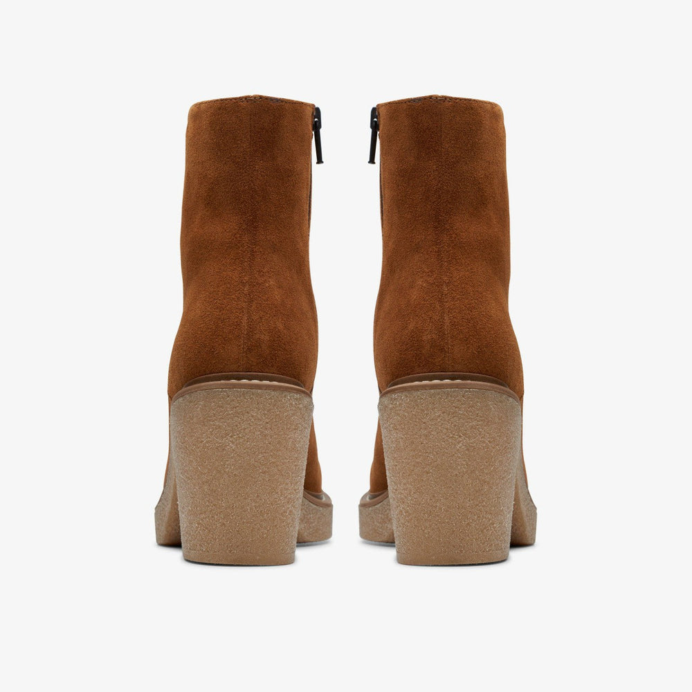 Colden Up Dark Tan Suede