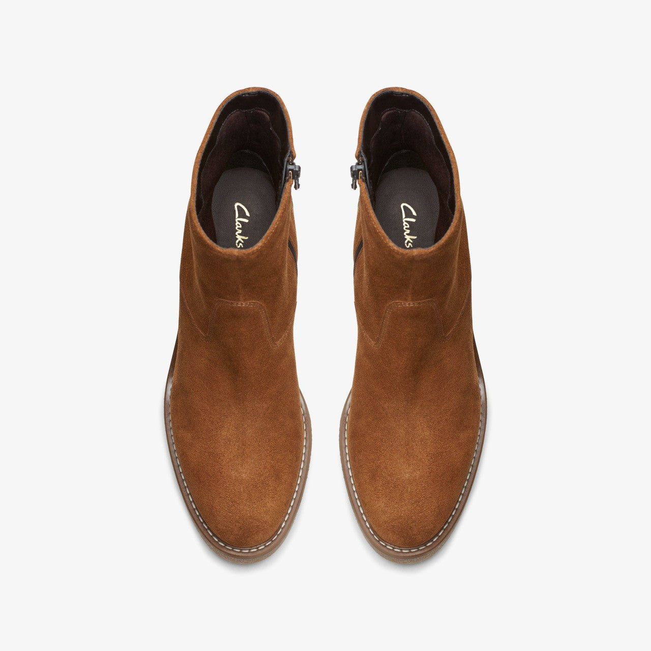 Colden Up Dark Tan Suede