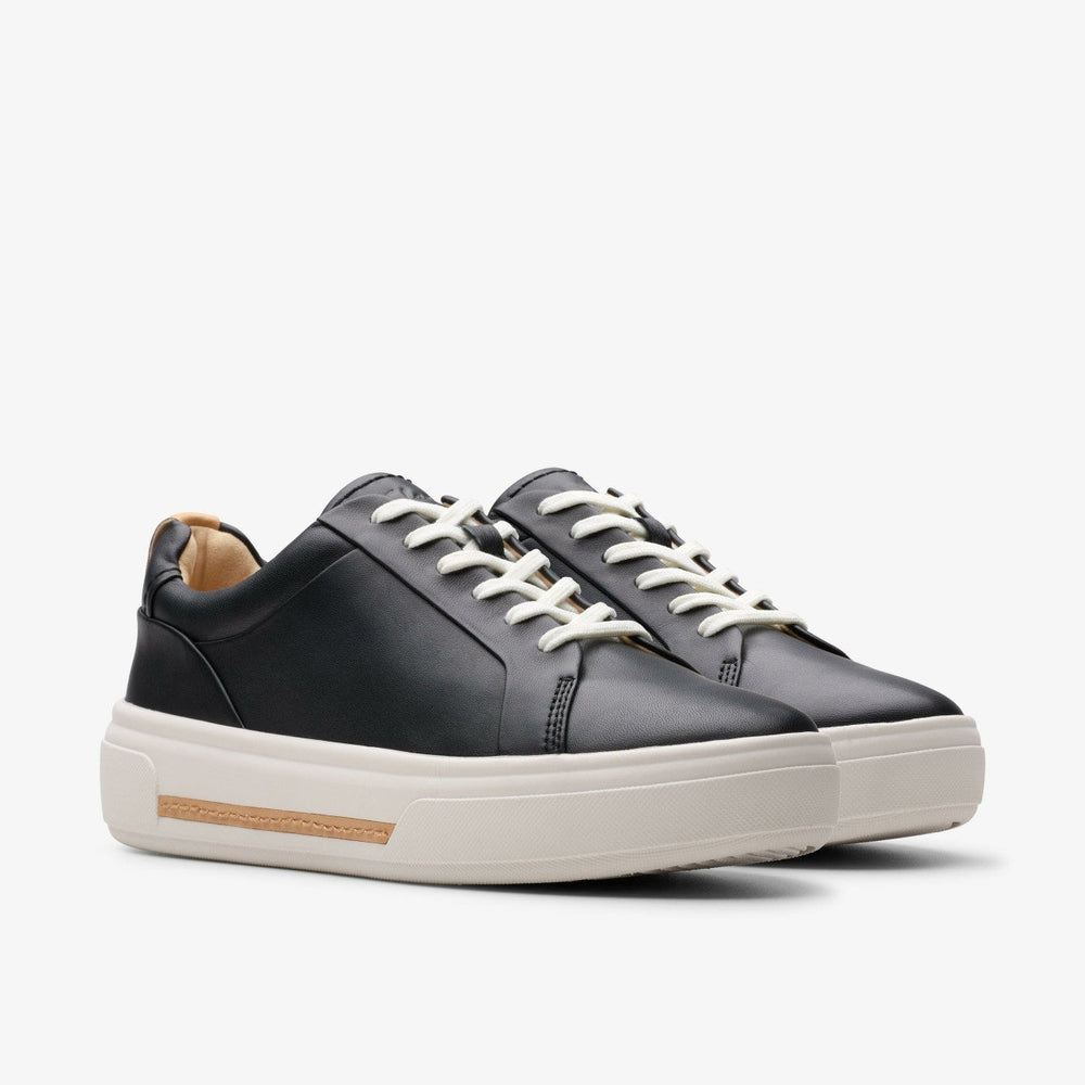 Hollyhock Walk Black Leather